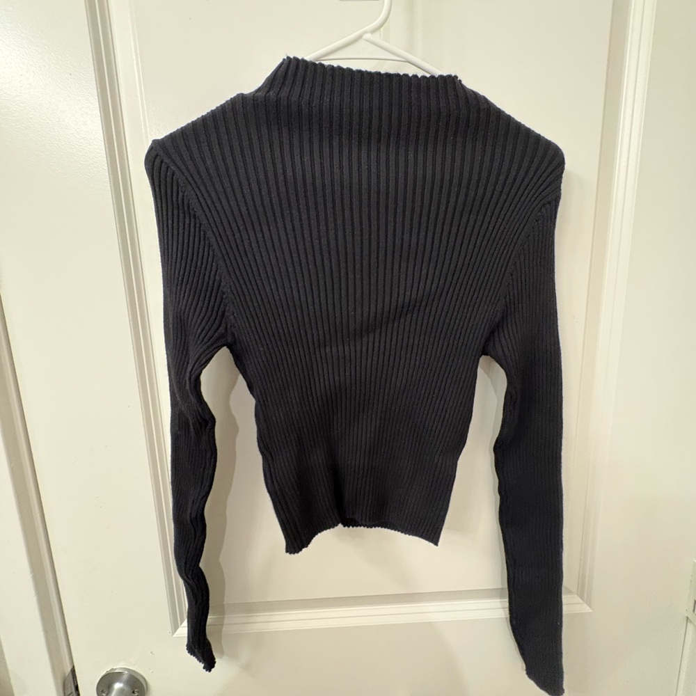 SHEIN Ribbed Crop Knit Top Set of 3